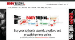 Desktop Screenshot of body-building.ws